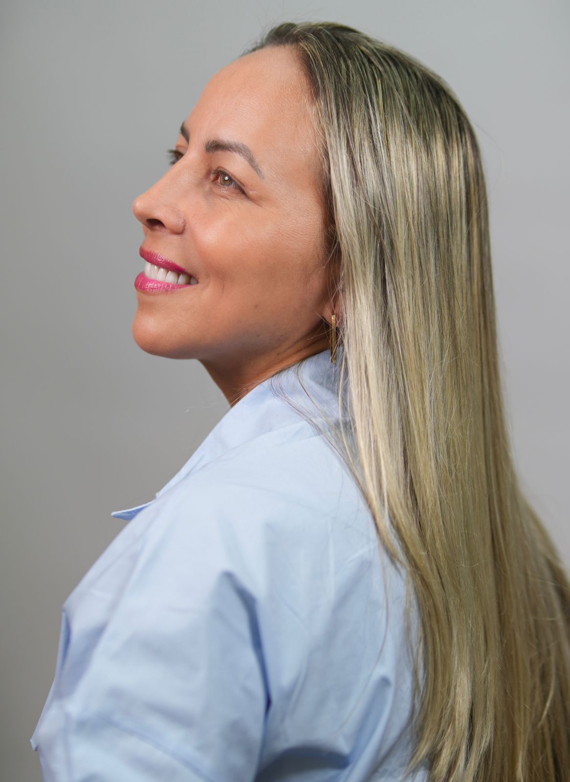 Resultado cicatrizado — paciente operado